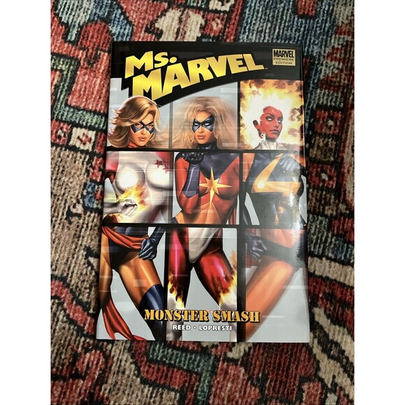MS. MARVEL 2006 Vol 4 Monster Smash HC Hardcover Greg Horn NEW NM Graphic Novel - Picture 1 of 6